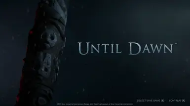 Original Until Dawn PS3 Beta Logo Restored