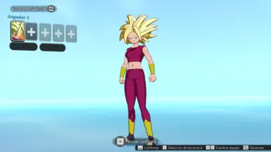 Kefla Classic Super Saiyajin Hair Only