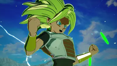 Kefla with Saiyan Armor