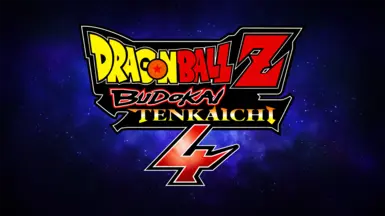 Budokai Tenkaichi 4 Logo on Main Menu