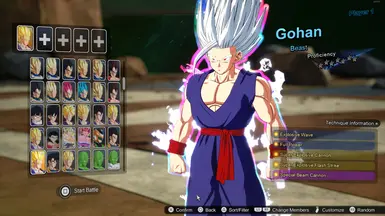 Gohan Beast - With costumes