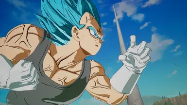 Super Saiyan God Majin Vegeta