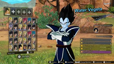 Water Vegeta (New Slot) at DRAGON BALL: Sparking! ZERO Nexus - Mods and ...