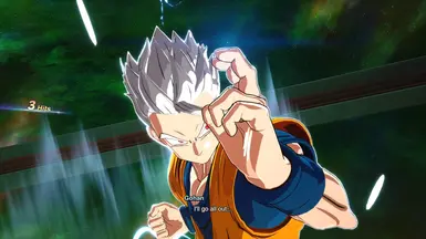Ultimate Gohan With Lines in Hair