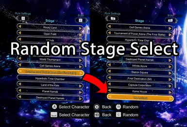 Random Stage Select