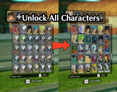 Unlock All Characters