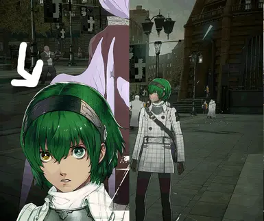 Main Character Hair Color Change