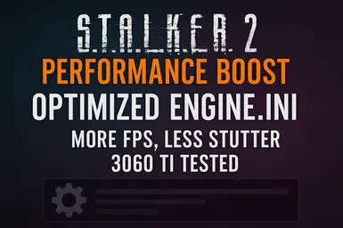STALKER2 Performance Boost for 8gb cards