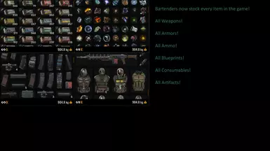 Bartender Sells All