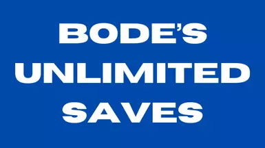 Bode's Unlimited Saves