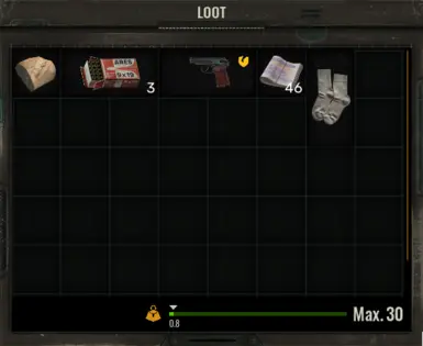 Loot you might find on dead NPC