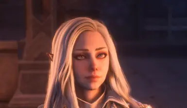 Female Elf Character Creation Savegame File and sliders