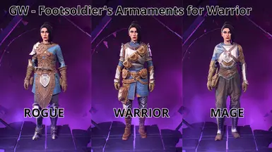 REQUEST - GW - Footsoldier's Armaments for Warrior