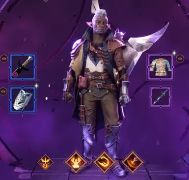 Strife - Obvious body textures mismatch.