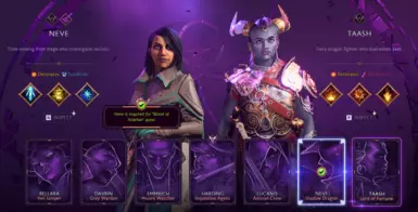 all purple