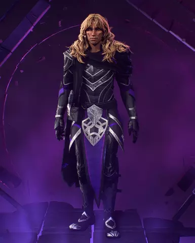 black &amp; purple