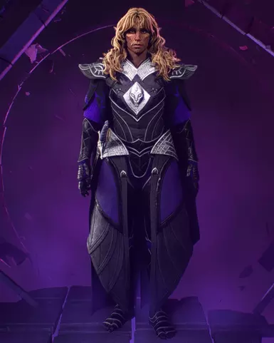 black &amp; purple
