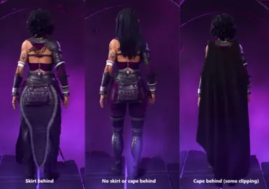 Purple Behind