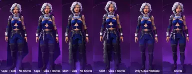 Black &amp; Blue Cida version