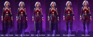 Black &amp; Red Cida version