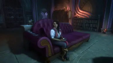 Neve in Rook's Room