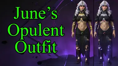 June's Opulent Outfit (Mourn Watch Inspired)