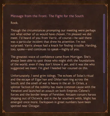 AFTER - Message from the Front: The Fight for the South