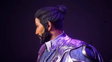 Man bun Lucanis Hair Swap
