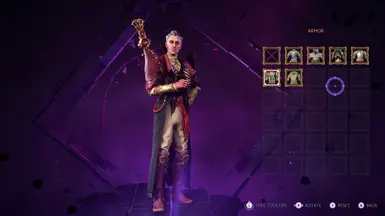 Starter Gear - Researcher's Robes Black and Red
