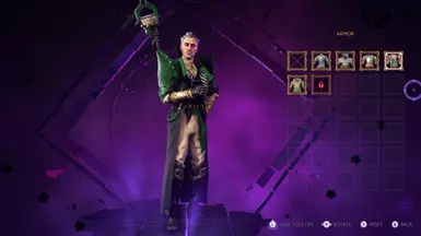 Starter Gear - Researcher's Robes Black and Green