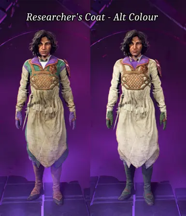 Researcher's Coat Alt Colours