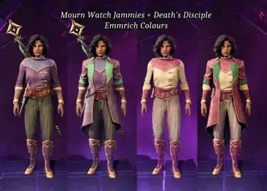 Mourn Watch Jammies in Emmrich Colours