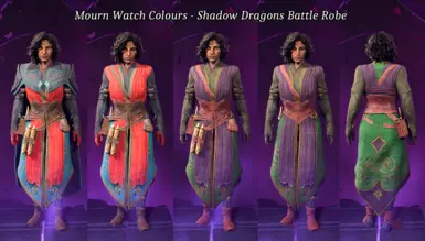 Shadow Dragons Battle Robes