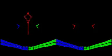 left v1 and right v2 of the choker tattoo