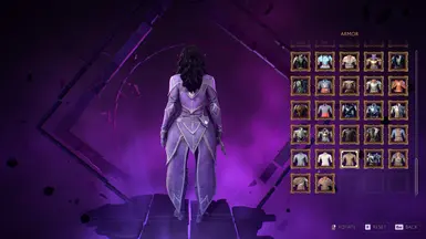Purple + Silver (Back)