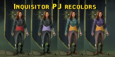 Inquisitor PJ recolors