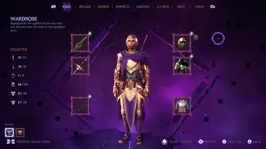 Gold/Purple for Rook