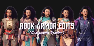 Rook Armor Edits (Companion Recolors)