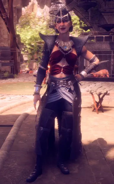 morrigan's darker clothes