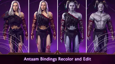 Antaam Bindings a Darker Recolor and Edit