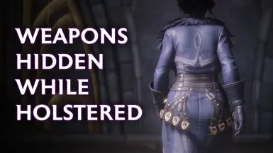 Weapons Hidden While Holstered