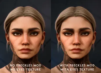 Difference with/without mods