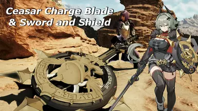 Ceasar Weapon as Charge Blade - Sword and Shield