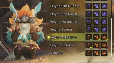 Sassafrill ask for help as Felyne Palico
