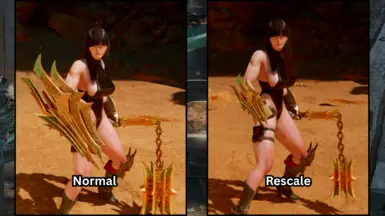 Jin Dahaad Sword and Shield Rescale