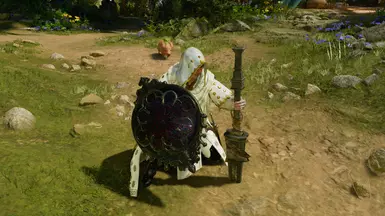 Bloodborne Church Pick and Loch Shield SnS