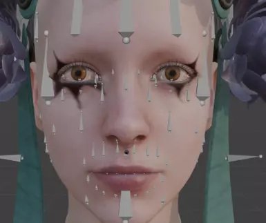 anyone interested in my harlequin makeup ?