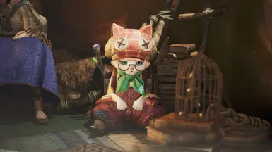 Palico Painter Outfit