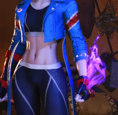 Cammy's glove - Fire punch