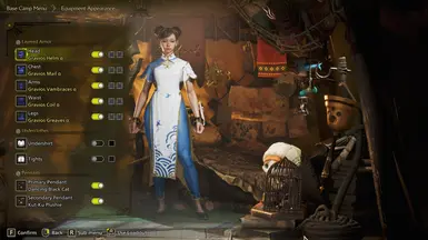 Chun-Li Cloth for Player (Female)